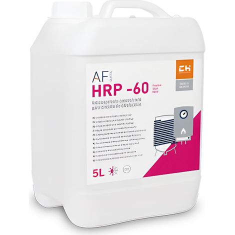 AF GLYCOL HRP-60 Anticongelante concentrado para circuitos cerrados de agua con propileno 5L