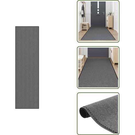 Paillasson anthracite 115x400 cm - Paillasson - Paillasson De Porte - Paillasson De Bienvenue - Paillasson De Porte Extérieur (1/5)