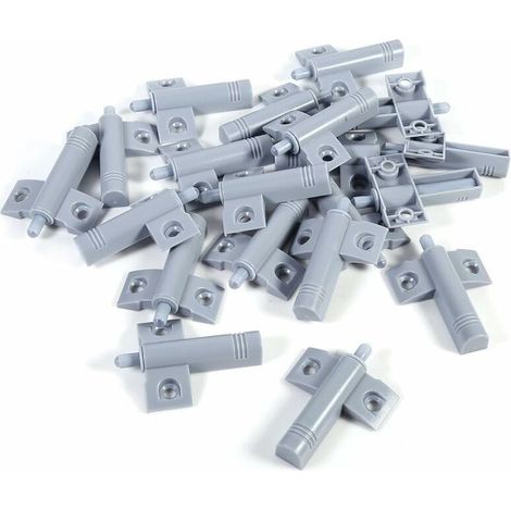 20-Pack Door Stops Door Dampers Cabinet Drawer Bumpers Soft Pads Quiet Cushion (Gray) (1/5)