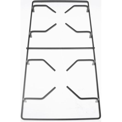 GRIGLIA PER CUCINA A GAS SMALVIC IN PIATTINA SMALTATA NERA MM 457 X 227 P 5250