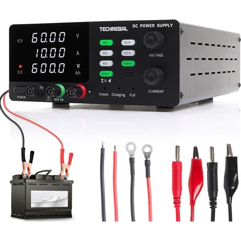 Techrebal R-SPS6010C 10A Labornetzteil mit Ladefunktion (1/5)