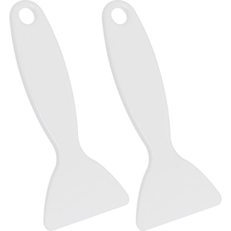 Racleur À Glace Pour Réfrigérateur - Plastique Résistant - Poignée Ergonomique Avec Trou De Suspension - 13,5 x 6 cm - 2 Pièces (1/5)