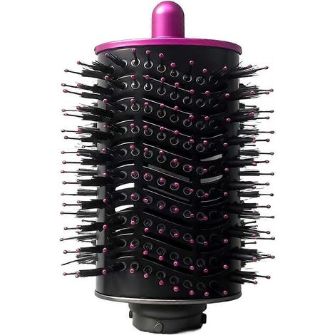 Glättungspinsel, Luftdüse für Airwrap-Aufsatz, Volumenpinsel, Airbrush, beheizter Ovalpinsel, rosarot (1/5)