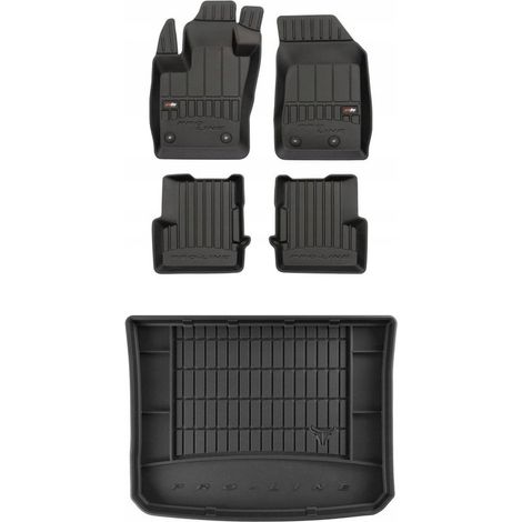 SET 3D Tappetini e tappetino per bagagliaio Fiat 500X dal 2014 (1/5)