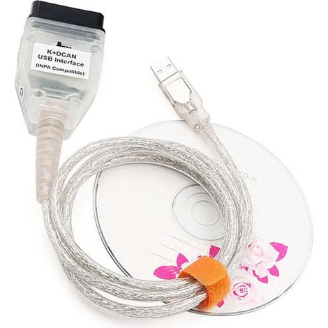 Interface De Diagnostic OBD2 - Pour BMW - Protocoles K-Line Et D-CAN - Compatible INPA Ediabas NCS - Années 1998 À 2013 - 1 Pièce (1/5)