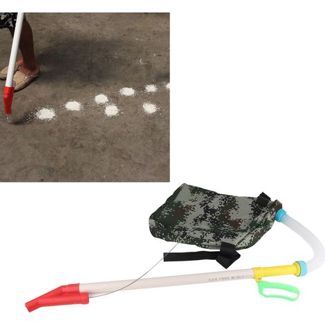 Applicateur d'engrais multifonctionnel, épandeur d'engrais manuel, applicateur d'engrais portable pour jardin, sac à dos agricole manuel pour la fertilisation des plants de maïs. (1/5)