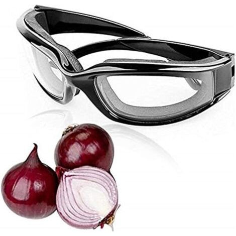 QORVA-Lunettes de Protection pour Couper les Oignons, Professional d'oignon Lunettes de Natation pour Maison et Cuisine Utilisation Durable (1/5)