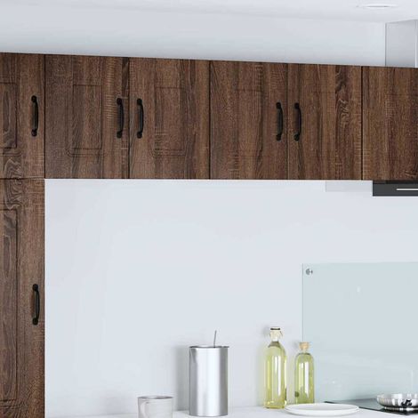 Küchenschrank Kalmar Braun Eichen-Optik 60 x 31 x 40 cm vidaXL