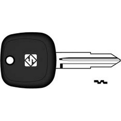 1PZ CHIAVI AUTO LOOK A-LIKE PORTA TRANSPONDER DH5RTE - DH5RTE