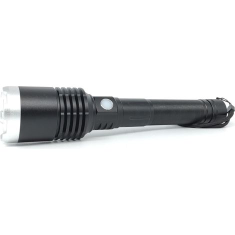 Linterna Led Profesional Alta Potencia Recargable USB, Zoom e Intensidad Regulable (1/5)