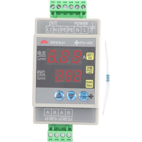 AC220V FFU-Controller 300W Thyristor-Ausgang Lüfterfiltereinheit Drehzahlregler 1‑99 Stufenlose Steuerung FF