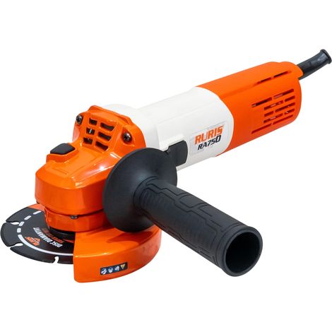 Meuleuse d’Angle électrique RA750 750W, disque 115 mm, 11000 rpm, Système Power Off, Poignée Soft Grip, Protection Ajustable, Coupe, Ponçage et Polissage, 220V (1/5)