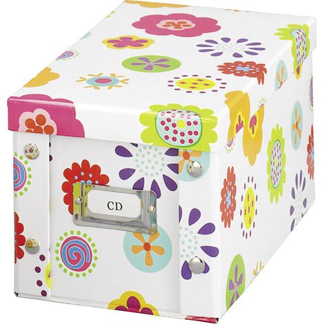 ZELLER CD-Box, Pappe, 15 cm hoch