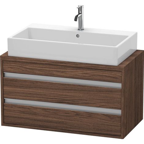KETHO mobile consolle basso 480x900x480mm noce scuro
