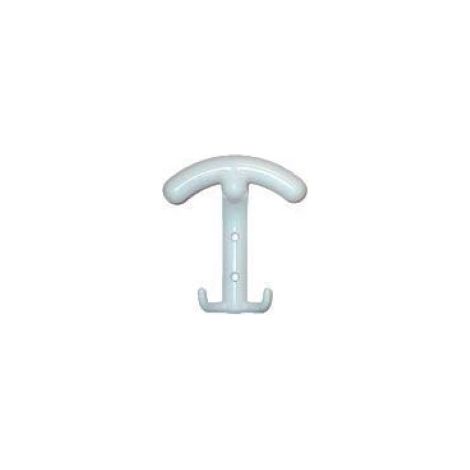 MASIDEF S21797 - PORTABITO METALLO BIANCO