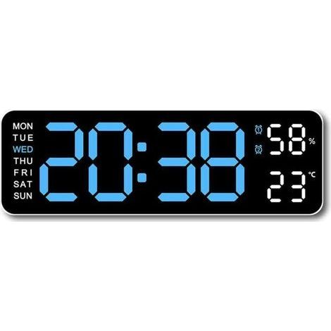Lampe Réveil pour Enfants avec Simulateur de Lever/Coucher de Soleil - LED Tactile, Radio Réveil, Enregistrement, Veilleuse (30 Niveaux, 8 Sons), Snooze, Port USB