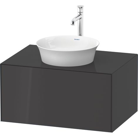 Duravit Tulip blanco, mueble de baño montado en la pared, anchura