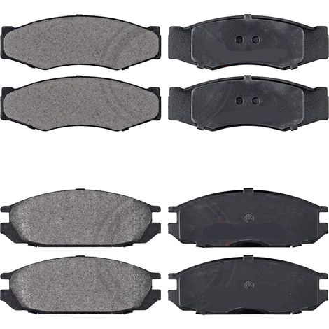 KIT PASTIGLIE FRENO ANTERIORI E POSTERIORI compatibile con BMW 7 (F01,F02,F03,F04) / PASTIGLIE FRENANTI AUTO OEM FDB4285,FDB4286 / SOSTITUZIONE DIRETTA / BASSA POLVERE / SILENZIOSO