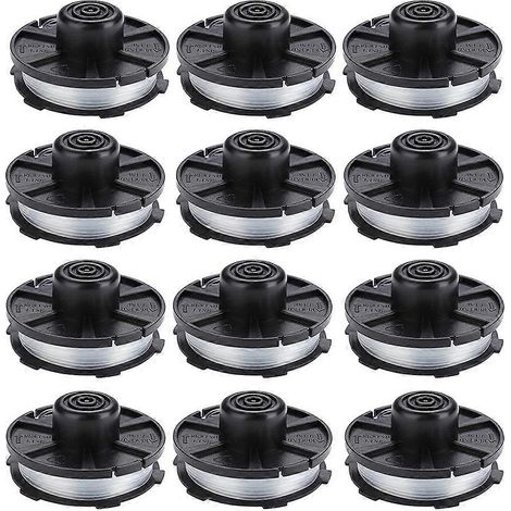 Carretel de Fio de Reposição para Cortador de Grama Makita Akkusense, Modelo Y2u, com 12 Peças , Códigos 196146 9 e 195858 1. (m2l) (1/5)