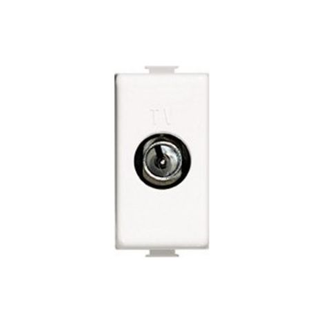 Presa TV passante compatibile bticino matix AM5173P