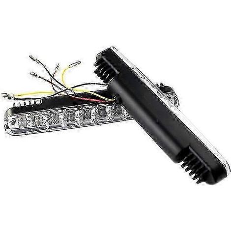 241097 2x 30 LED Auto-Tagfahrlicht mit Blinkern Autobahn