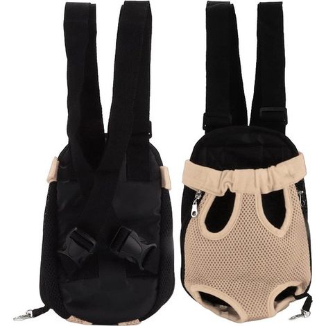 Brusttragetasche, atmungsaktiver Reiserucksack, Fronttasche für Katzen und Hunde, zum Wandern, Reisen und Radfahren (1/5)