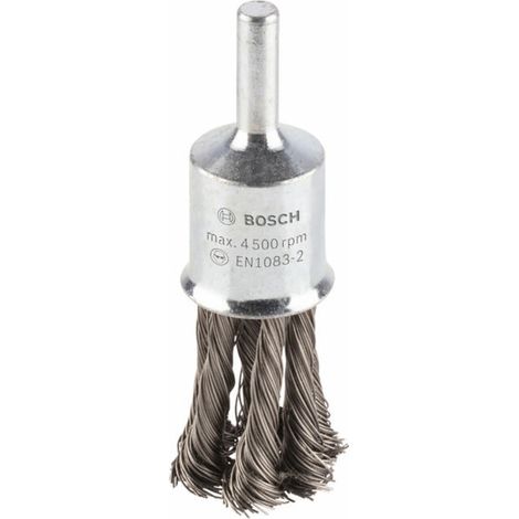 Bosch Accessories Brosse pinceau, brosse en acier inoxydable, 19 mm, 0,35 mm, 4500 tr/min 2608622129 1 pc(s)