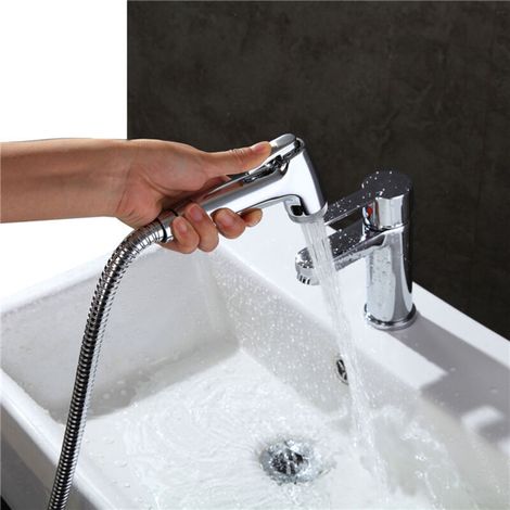 Tubo doccia in acciaio inox, finitura cromata, 2 m (1/4)
