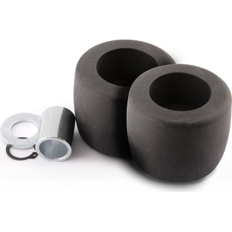 Paire de roues fixes pour cric rouleur OH 6035 - SA 6045 - CLAS Equipements