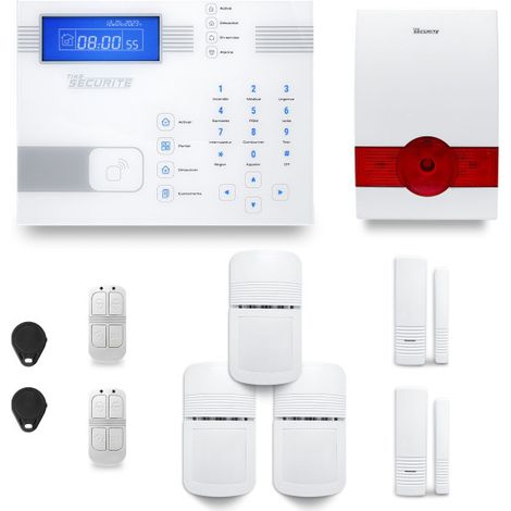 Alarme maison sans fil SHBi35 GSM/IP (1/4)