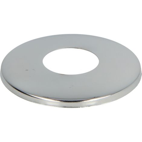 Le Sanitaire – Rosace pour robinet 67 mm – Ø intérieur 27 mm – Sans filetage – Pour recouvrir passages de tuyauterie