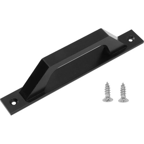 Poignée de Porte Glissante Métal Finition Electroplating Dimensions Compactes Facile à Installer avec 2 Vis Fonction Simple Style Élégant (1/5)