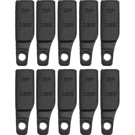 10 Pièces Cache-poussière de Prise D'écouteur de Talkie-walkie pour RadioUV 82 UV 8 UV 8D UV 82HP, Remplacement Idéal, Ajustement Parfait, Matériau en Caoutchouc (1/5)
