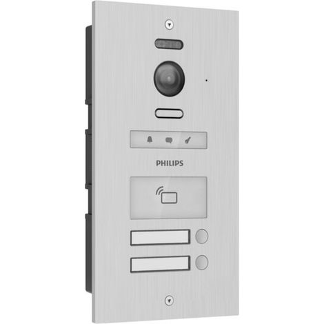 Philips WelcomeHive Pro 2  Video-Türsprechanlage WLAN Außeneinheit  Aluminium