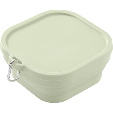 Boîte à lunch pliable en silicone, idéale pour le bureau, les (1/5)