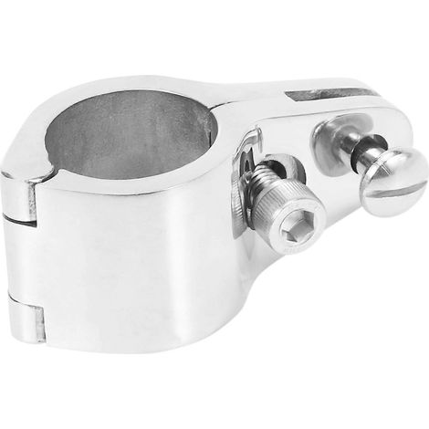 Raccord de 25 mm en acier inoxydable 316 avec 2 vis-- (1/5)