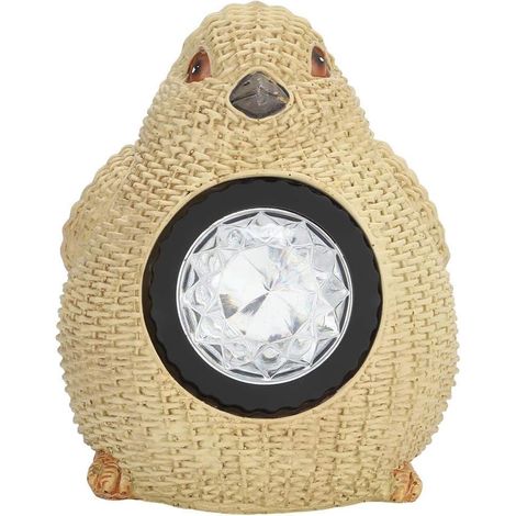 Lampe solaire décorative de jardin, lanterne solaire d'extérieur, lampe de table décorative pour la maison (petit oiseau)-AquaForge (1/3)