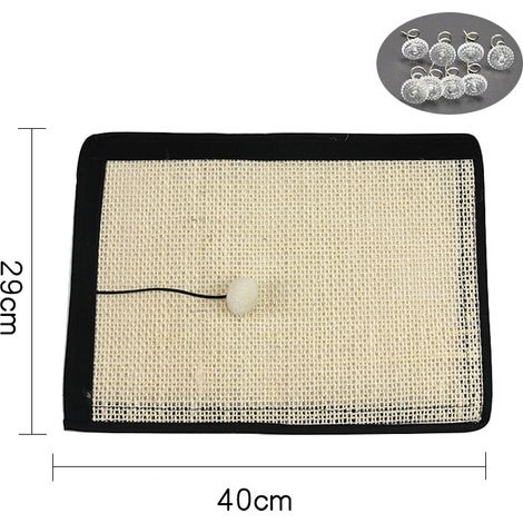 Plain Beige Cat Scratcher (1/4)