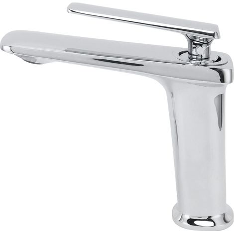 Rubinetto da cucina, rubinetto per lavello, rubinetto per lavabo, rubinetto per lavabo da bagno, rubinetto monoforo in rame per WC, per cassettiere, per cucine, per bagni (G/2).