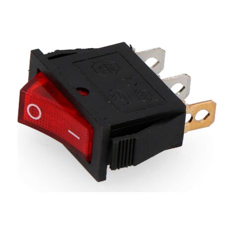 Interruptor Luminoso Empotrado Estrecho 15A