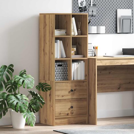 Alacena Roble artisan 45.5 x 34 x 127 cm Madera contrachapada