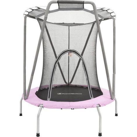 Trampolino HyperMotion per Bambini 137cm con Rete di Sicurezza - 3-8 Anni (fino a 25 kg) - Casa e Giardino