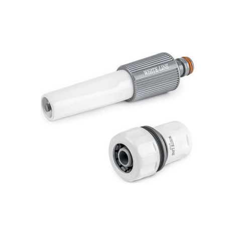 Kit raccordement tuyau d'arrosage 19 mm (kit de 2 pièces)