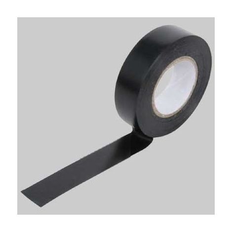NASTRO ISOLANTE - Mm 19x25 Mt Nero - 10 pezzi - MADE IN ITALY