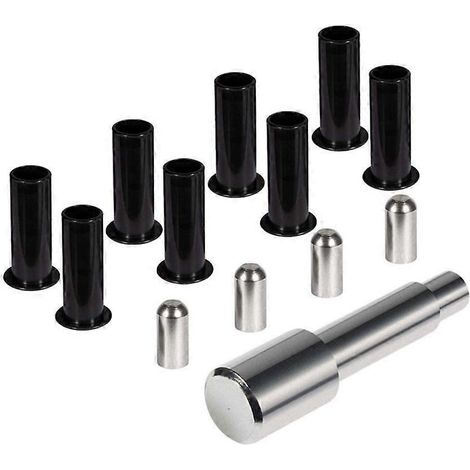 Voici une proposition de titre produit en français (caractères : 188) :

Outil polyvalent de retrait de bagues de porte, tiges de guidage et boulons de charnière en acier inoxydable (1/4)