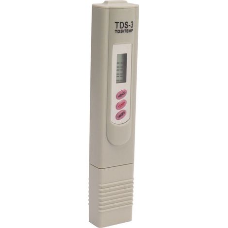 Tragbarer Grauwasserqualitätstester mit Digitalanzeige und TDS-Messung für Aquarien (1/5)