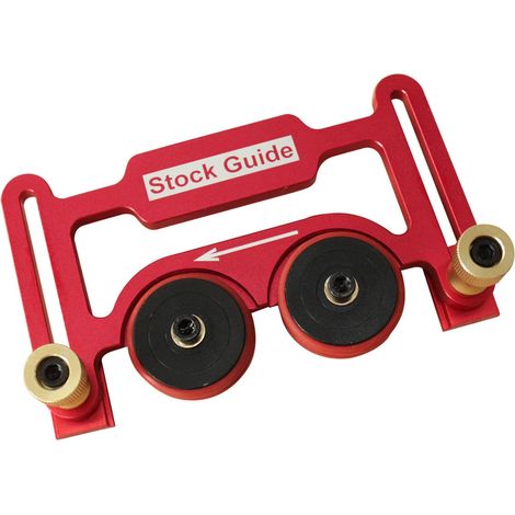 Guide d'alimentation pour scie circulaire, rouleau à double roulement en alliage d'aluminium, presseur à ressort pour travail du bois, limiteur de coupe, accessoire de guidage (1/5)