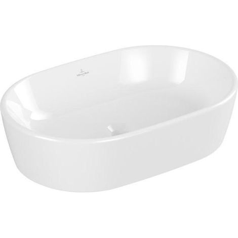 Villeroy & Boch Architectura Aufsatzwaschbecken oval 60 x 40 x 15,5 cm, ohne Überlauf, ungeschliffen (1/5)