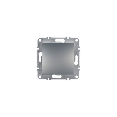 Asfora 1-poliger Schalter ohne Rahmen, Stahl EPH0100162