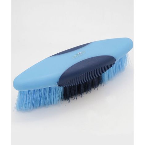 AZZURRO E BLU - Spazzola per cavalli ovale con impugnatura Stretta linea Sea